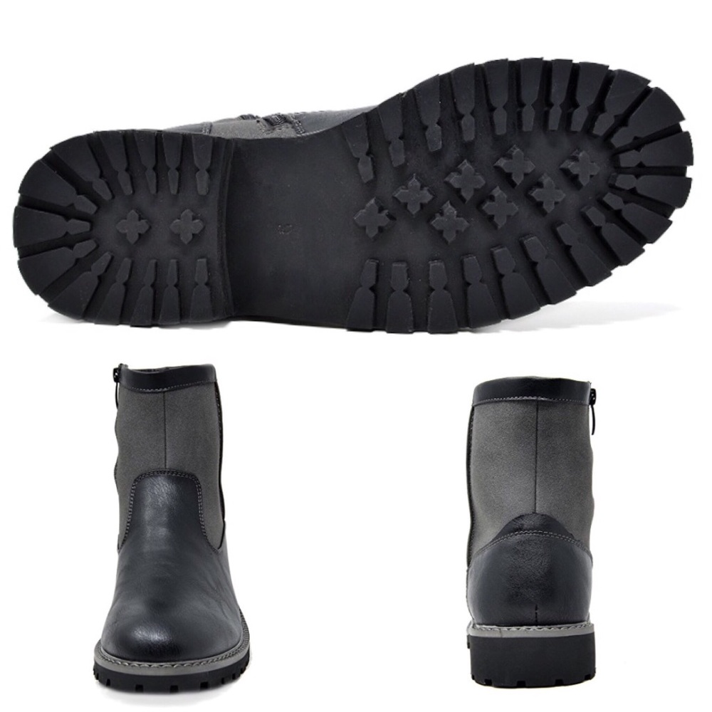 NEW Mens Bruno Stone Dress Oxford Snow Boots - Picture 2 of 2